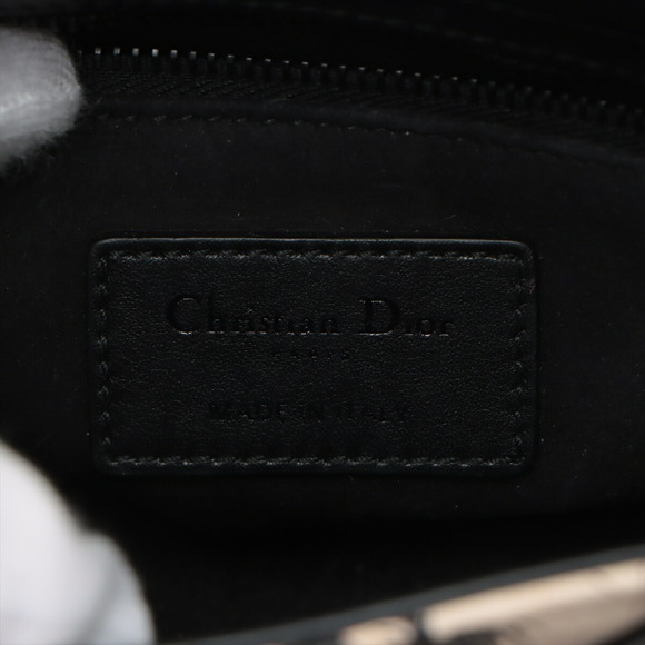 Christian Dior Lady Dior Leather 2WAY Handbag Beige - Picture 10 of 10